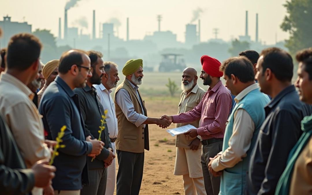 Government-Led Partnership with A-B-C-D to Combat Air Pollution in Punjab, India